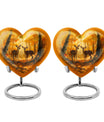 Deer Family Theme 3 Inch Keepsake Pack of 2