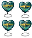 Cowboy Theme 3 Inch Keepsake Pack of 4