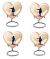 Cowboy Theme 3 Inch Keepsake Pack of 4