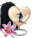 Cowboy Theme Large Urn 10 Inch