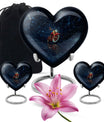 Fishing Theme Large Urn With 2 Keepsake Urn