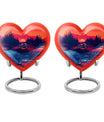 Motorcycle Theme 3 Inch Keepsake Pack of 2