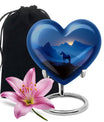 Horse Theme Large Urn 10 Inch