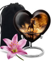 Horse Theme Large Urn 10 Inch