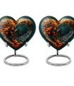 Peacock Theme 3 Inch Keepsake Pack of 2