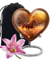 Runing Horse Theme Large Urn 10 Inch