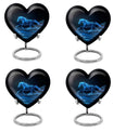 Runing Horse Theme 3 Inch Keepsake Pack of 4