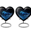 Runing Horse Theme 3 Inch Keepsake Pack of 2