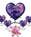 Turtle Theme Large Urn With 4 Keepsake Urn