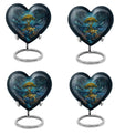 Turtle Theme 3 Inch Keepsake Pack of 4