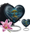 Turtle Theme Large Urn With 1 Keepsake Urn
