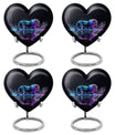 Lion Theme 3 Inch Keepsake Pack of 4