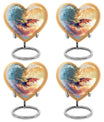 Dragon Theme 3 Inch Keepsake Pack of 4