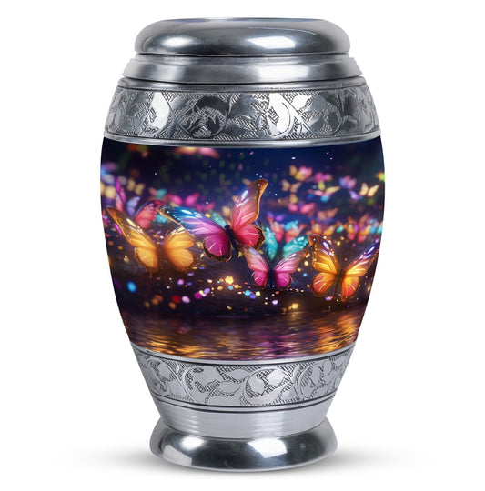 Fantasy Butterfly urn for human ashes, 3 inch Classic Design.