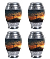 Classic Christ Cross Cremation Urn, suitable for burial