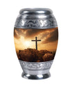 Jesus Christ Cross Urn, classic urn for cremation ashes