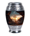 3 Inch Ocean Jesus Cross Urn, with Custom Engraving