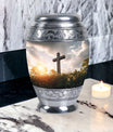 3-inch Aluminium Jesus Christ cross Cremation Urn