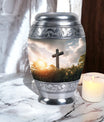 3-inch Aluminium Jesus Christ cross Cremation Urn