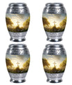 Large Holy Cross Cremation Urn for human ashes.