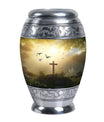 Jesus Christ cross, suited as unique burial urns for ashes