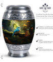 Blue Sparrow 3-inch Classic Urn, memorial urn for ashes