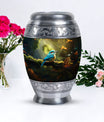 Blue Sparrow 3-inch Classic Urn, memorial urn for ashes