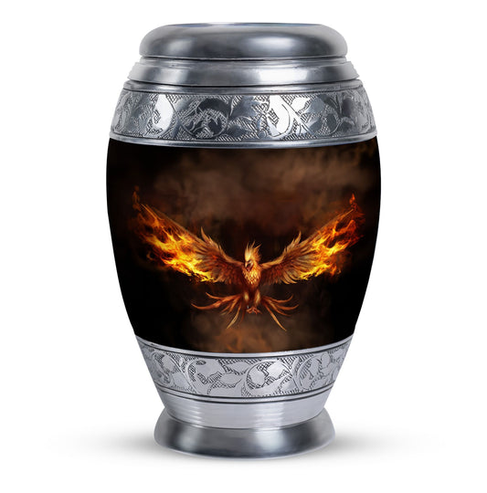 large Angry Phoenix Urn for Human ashes.