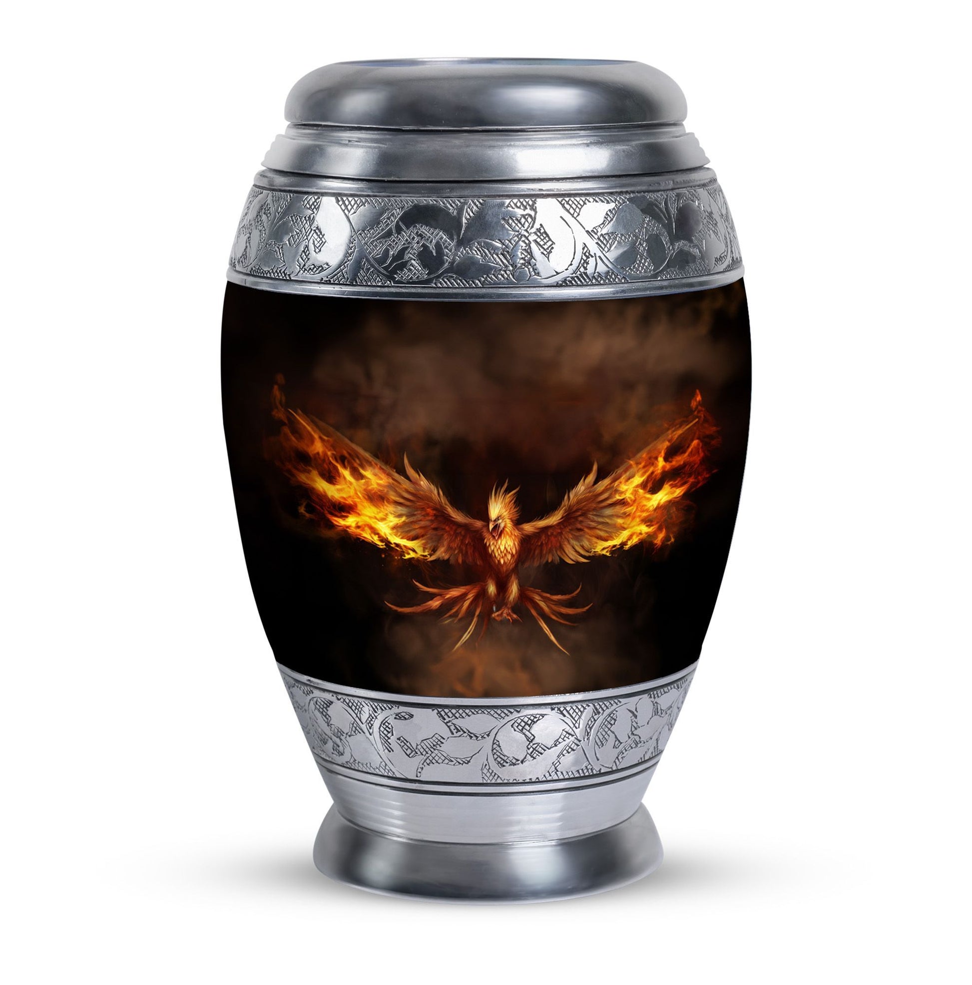 large Angry Phoenix Urn for Human ashes.