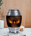 large Angry Phoenix Urn for Human ashes.