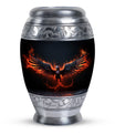 Black Phoenix Memorial Urn.