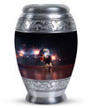 Classic Eagle Urn for Ashes in Aluminium, Personalizable