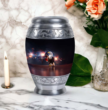 Large Urn with 2 Mini Urn