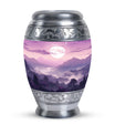 Large Mountains urn for safely keeping adult human ashes, suitable for both male and female