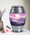 Large Mountains urn for safely keeping adult human ashes, suitable for both male and female