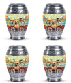 Abstract Cycling Dreams - Bike Urns Funeral Large  Urns