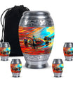 Abstract Racing Dynamics - Car Urns Funeral Large Cremation Urns