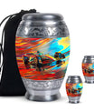 Abstract Racing Dynamics - Car Urns Funeral Large Cremation Urns