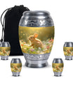 Sunlit Daisy Hopper - Rabbit Urns Funeral Large  Urns