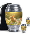 Sunlit Daisy Hopper - Rabbit Urns Funeral Large  Urns