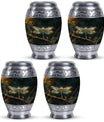 Amber Glide - Dragonfly Urn Large Memorial, Funeral Urn For Ashes