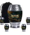 Amber Glide - Dragonfly Urn Large Memorial, Funeral Urn For Ashes