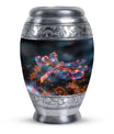 Digital Firefly Elegance - Dragonfly Urn Memorial, Funeral Cremation Urn