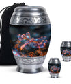 Digital Firefly Elegance - Dragonfly Urn Memorial, Funeral Cremation Urn