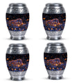 Starry Night Prowl - Tiger Urn Memorial, Funeral Shape Urn