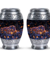 Starry Night Prowl - Tiger Urn Memorial, Funeral Shape Urn