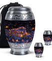 Starry Night Prowl - Tiger Urn Memorial, Funeral Shape Urn