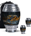 Ember Stalker - Tiger Urn Memorial, Funeral Cremation Urn