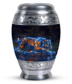 Fire Essence - Tiger Urn Memorial, Funeral Cremation Urn For Ashes