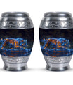 Fire Essence - Tiger Urn Memorial, Funeral Cremation Urn For Ashes